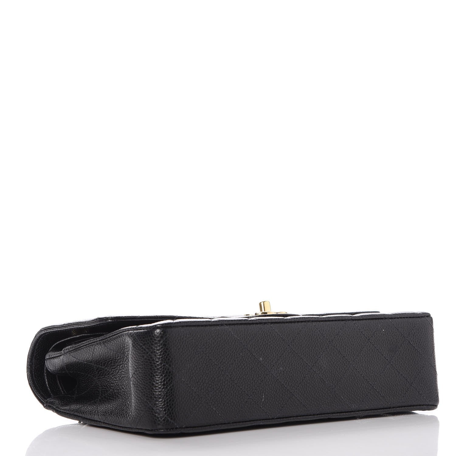 Chanel Caviar Quilted Medium Double Flap Black 5 of 10