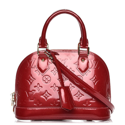 Louis Vuitton Vernis Alma BB Pomme D'Amour 1 of 8