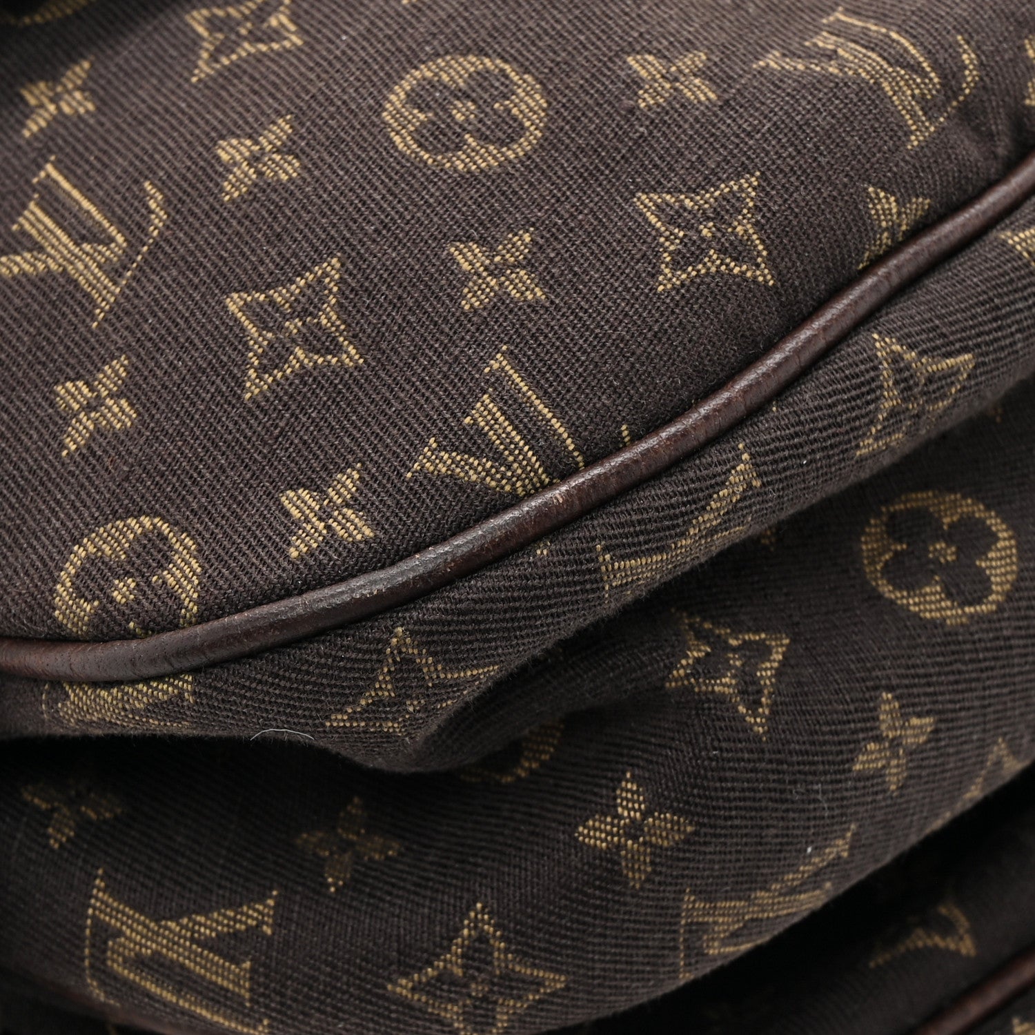 Louis Vuitton Monogram Mini Lin Saumur Ebene 14 of 17