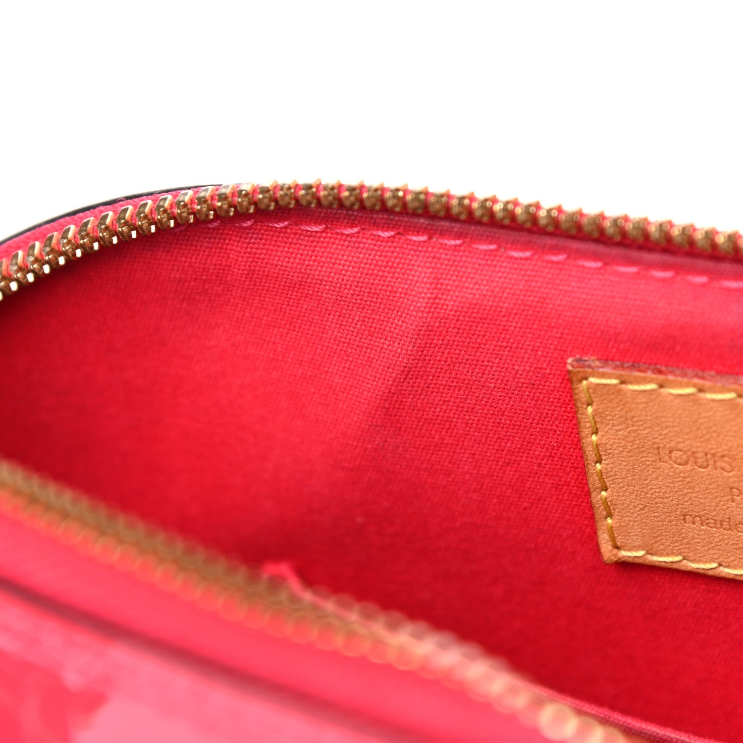 Louis Vuitton Vernis Alma BB Hot Pink 10 of 19