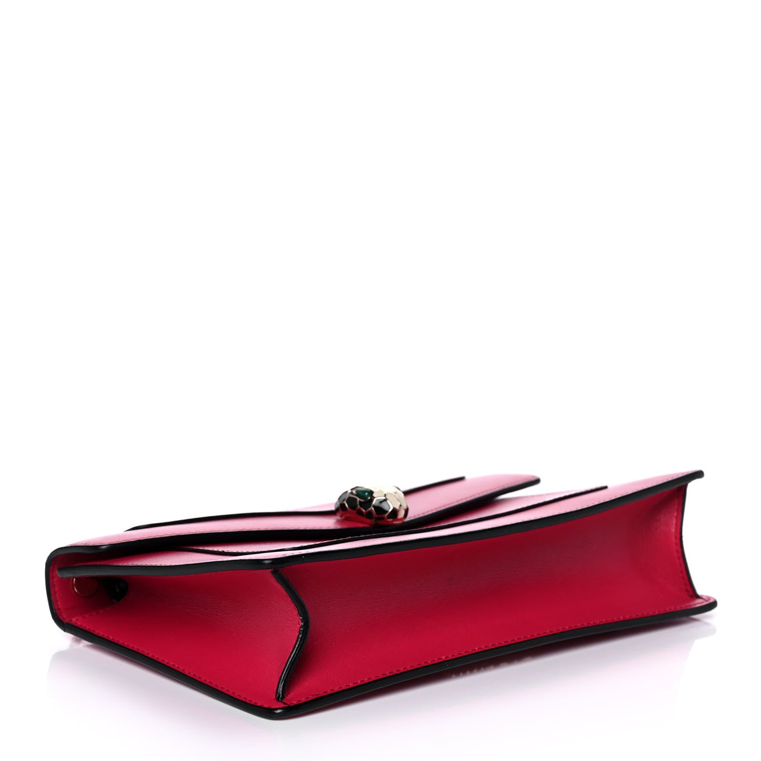 Bulgari Calfskin Serpenti Forever Crossbody Bag Ruby Red 4 of 12