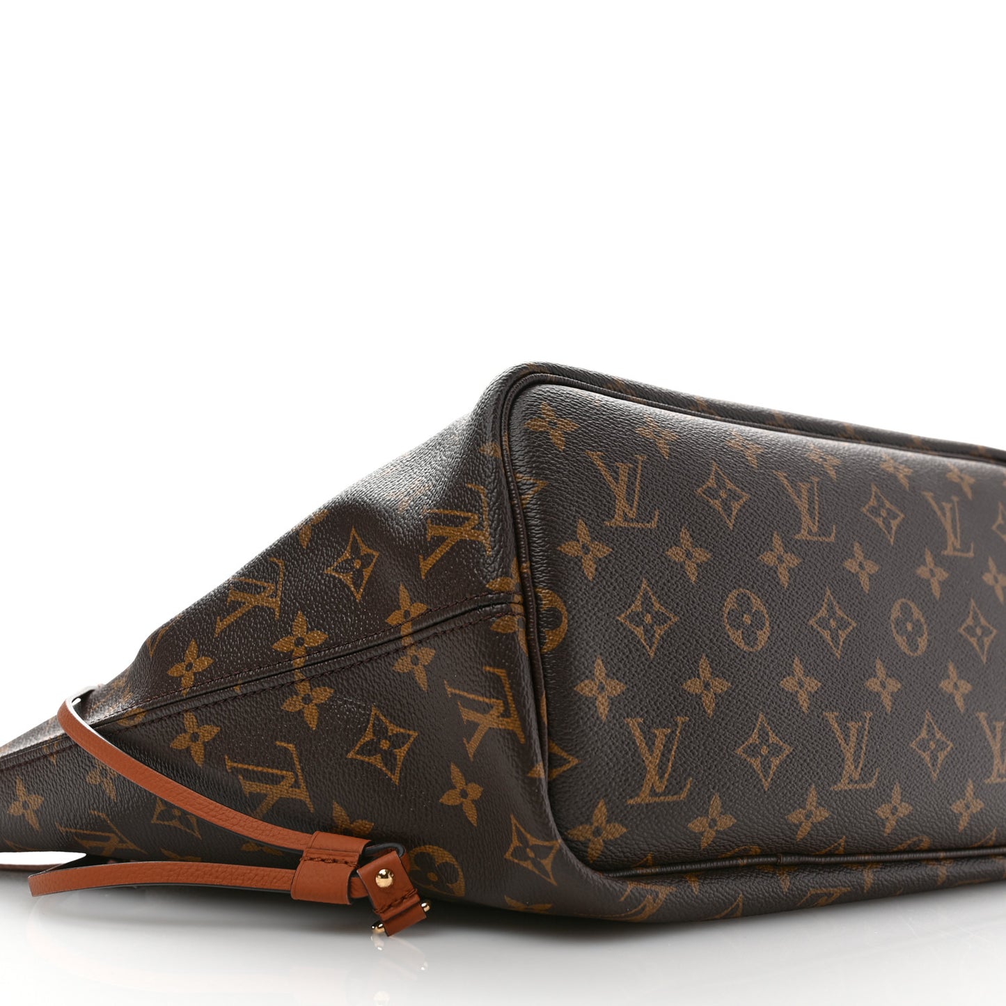 Monogram Calfskin Neo Neverfull Inside Out MM Tan