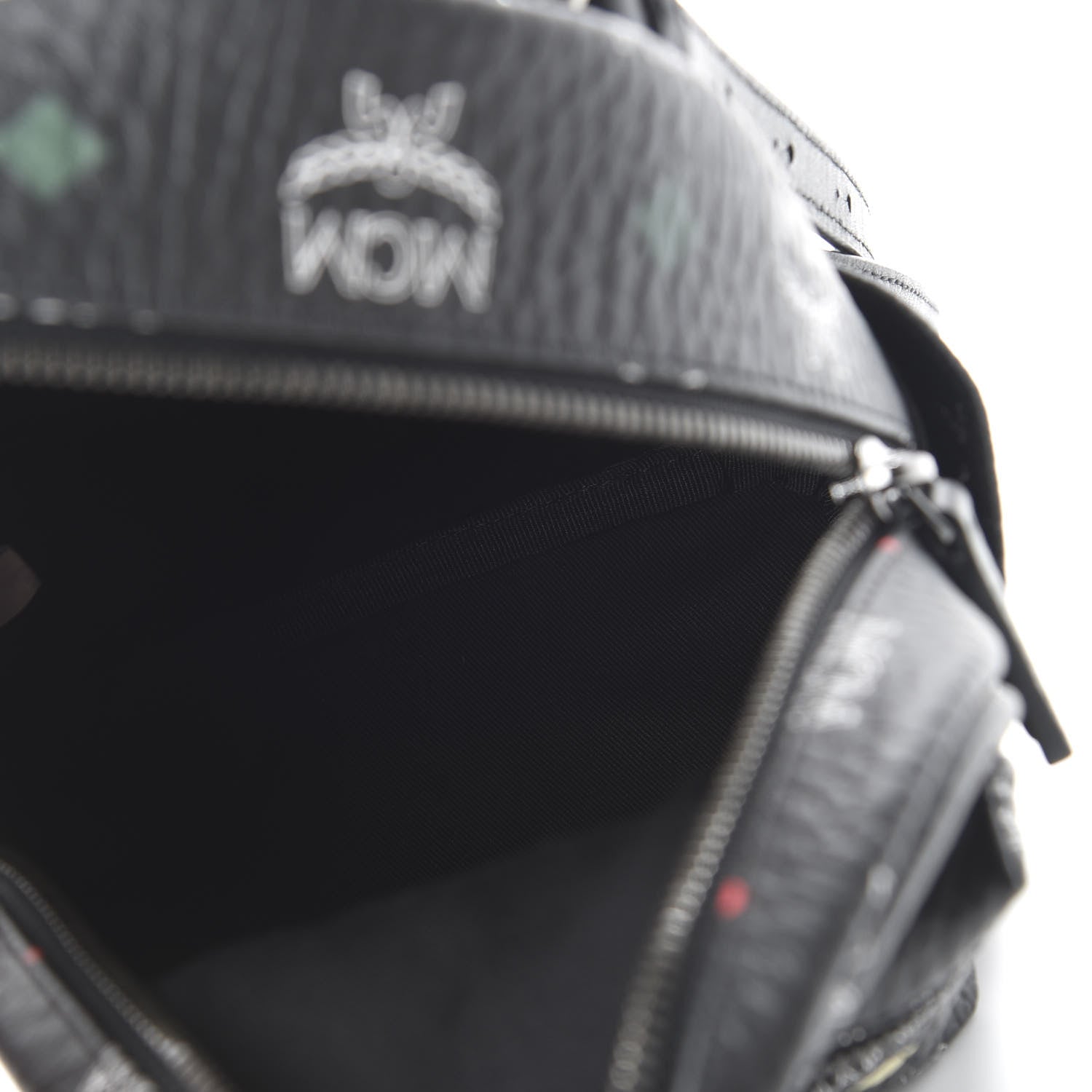 MCM Visetos Spektrum X-Mini Backpack Black 4 of 8