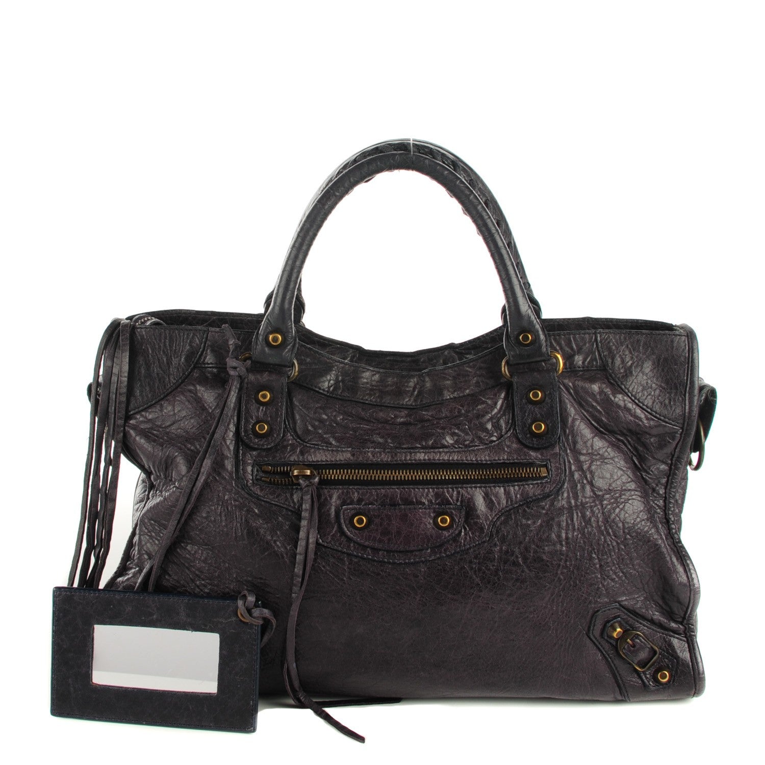 Balenciaga Chevre Classic Hardware City Encre 1 of 7
