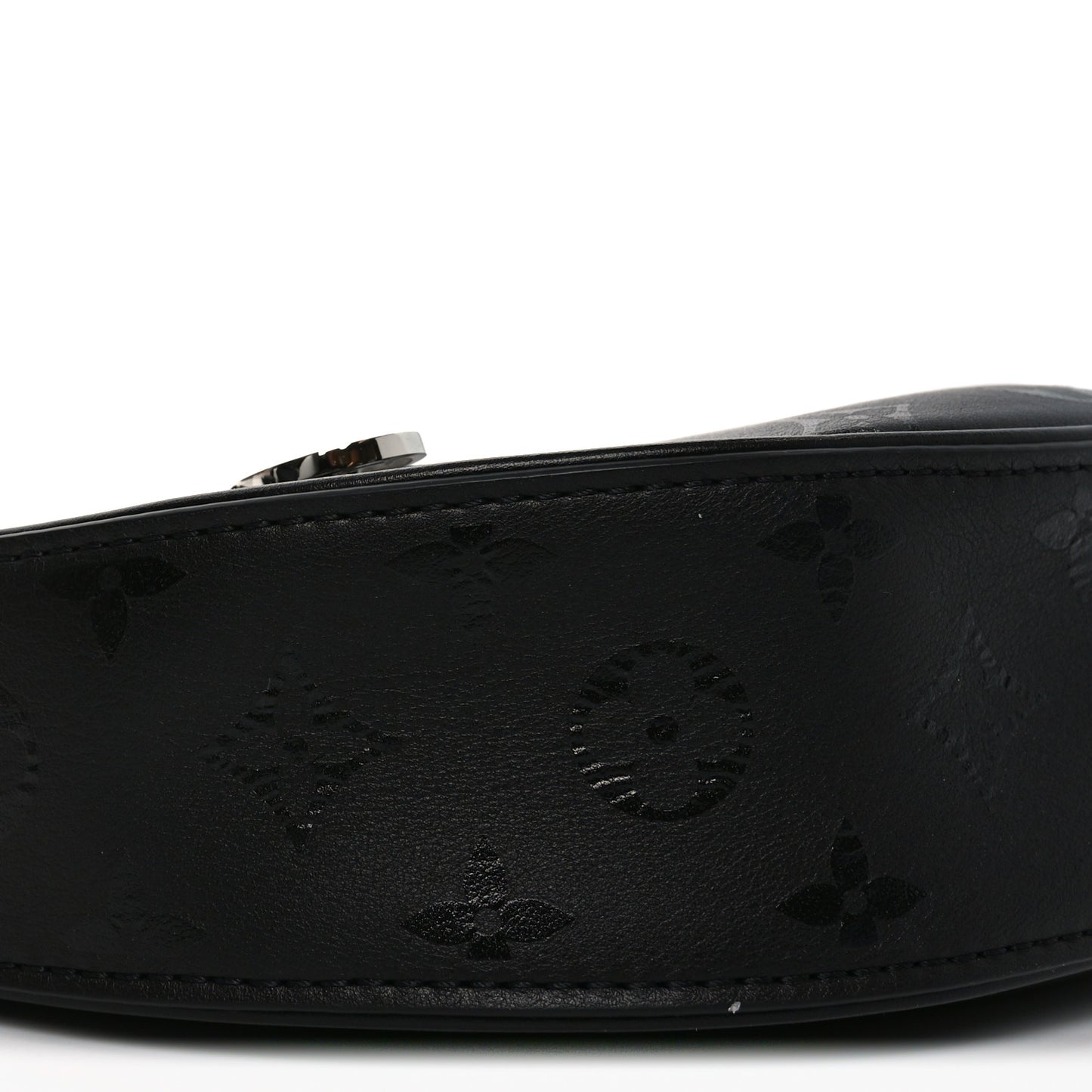 Calfskin Monogram Loop H27 Black