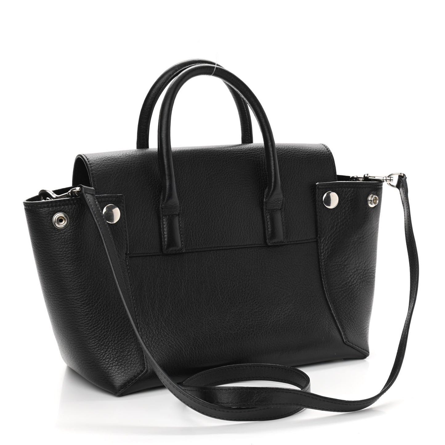 Calfskin Zip Chain Bayswater Black