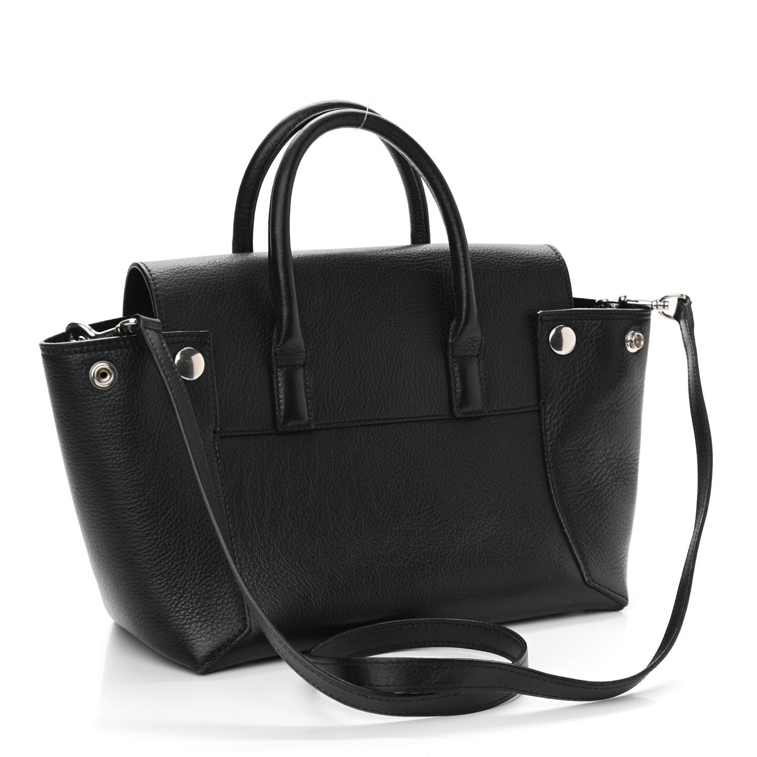Mulberry Calfskin Zip Chain Bayswater Black 2 of 8