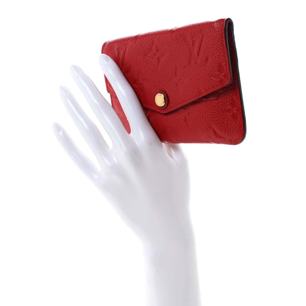 Louis Vuitton Empreinte Key Pouch Cherry 2 of 7