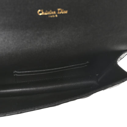 Christian Dior Supple Calfskin Cannage Caro Belt Pouch with Chain Black 5 of 9