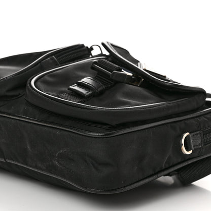 Prada Tessuto Nylon Multi Pocket Belt Bag Black 10 of 12