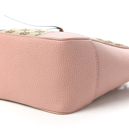 Gucci Monogram Small Bree Tote Beige Soft Pink 7 of 12