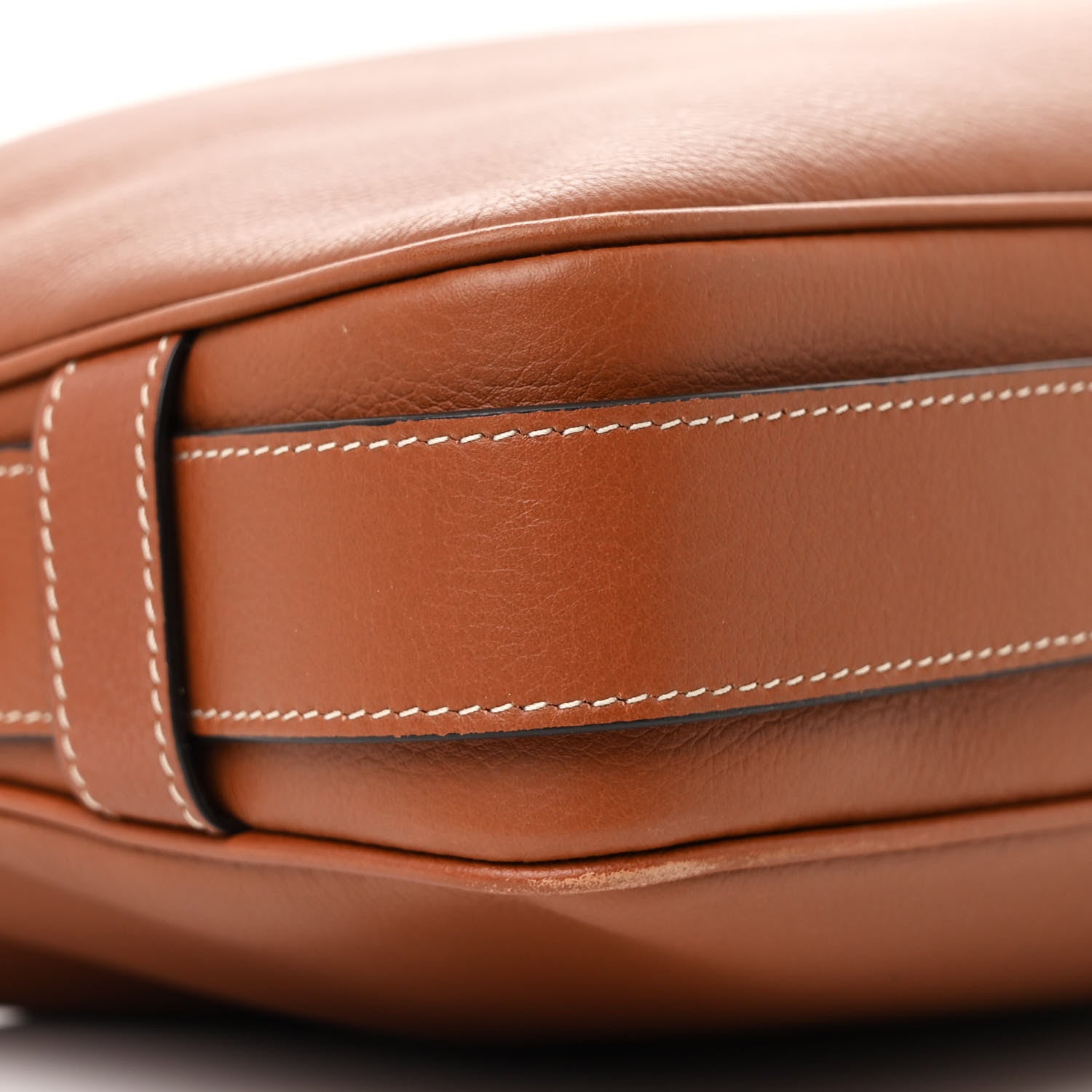 Celine Supple Calfskin Medium Romy Shoulder Bag Tan 9 of 11
