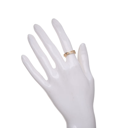 Tiffany 18K Yellow Gold Atlas Ring 49 5 2 of 7