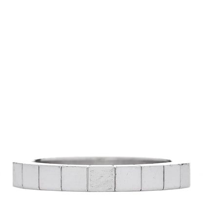 Cartier 18K White Gold Lanieres Ring 54 7 3 of 4