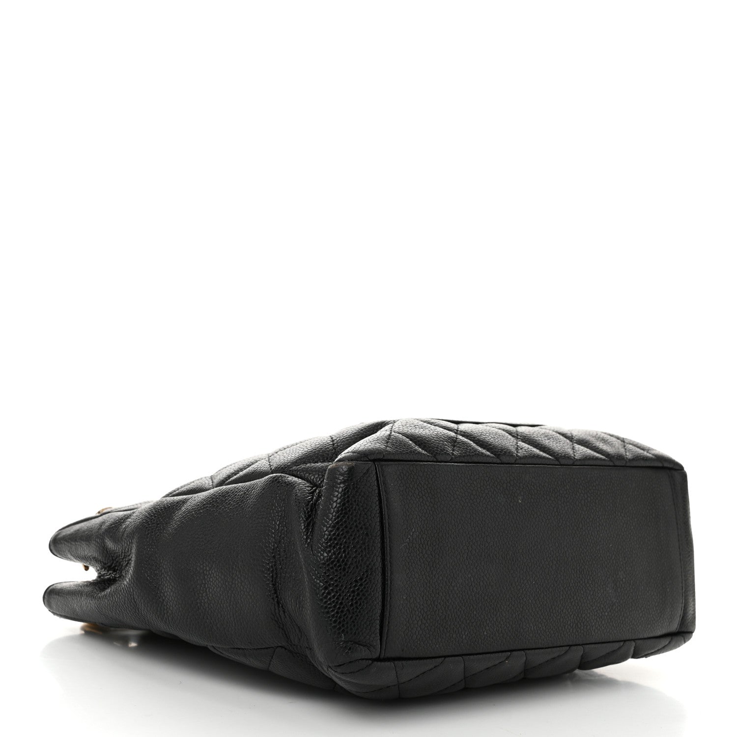 Chanel Caviar Quilted Petit Shopping Tote PST Black 4 of 13