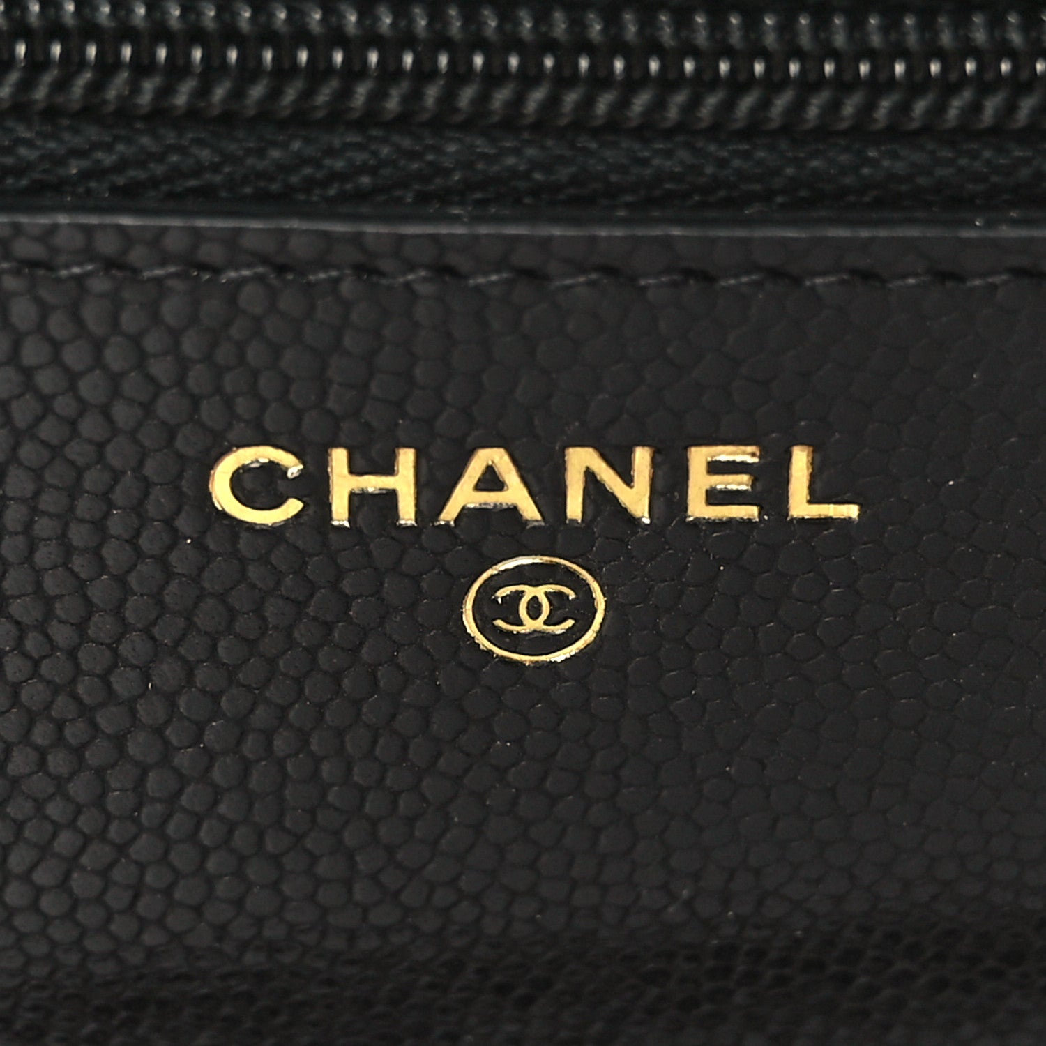 Chanel Caviar Quilted Twist Your Buttons Wallet On Chain WOC Black 5 of 9