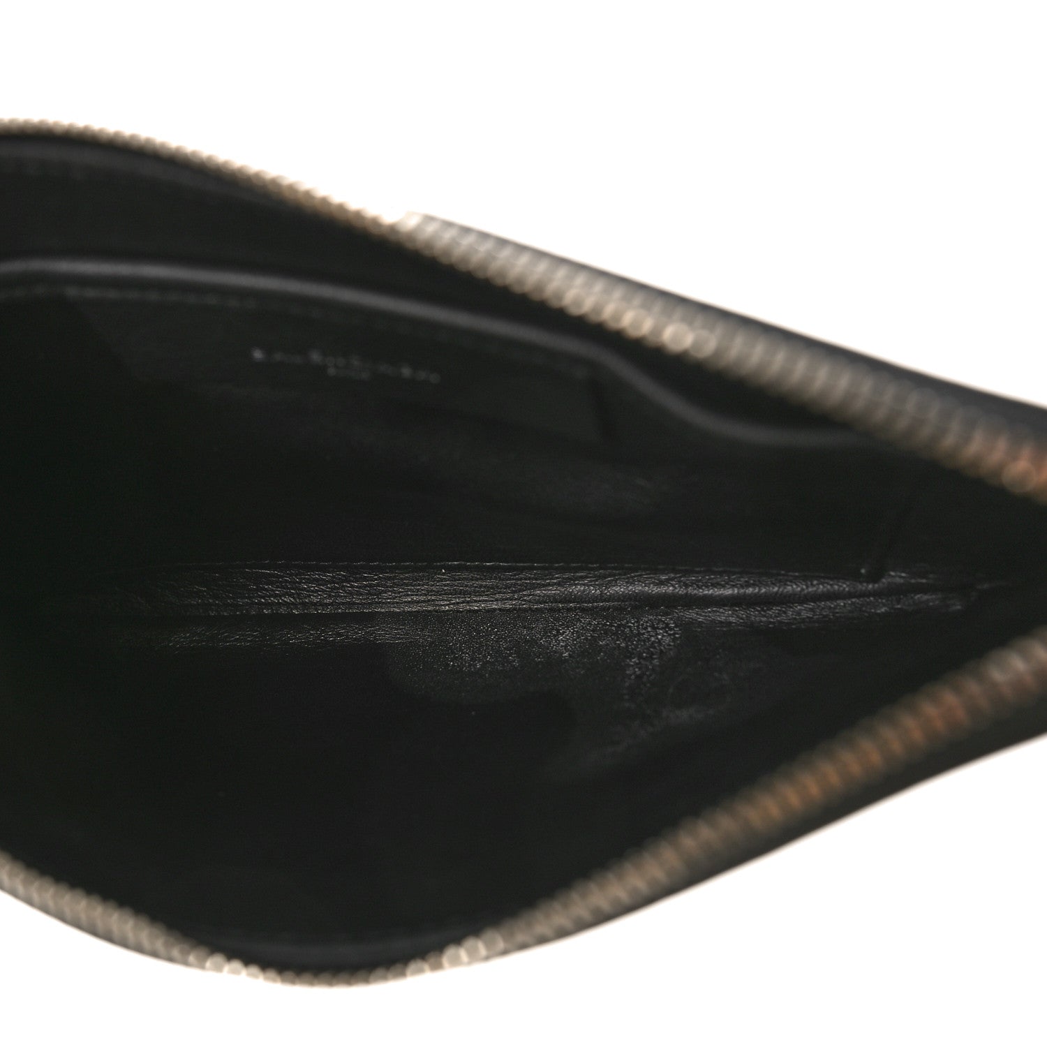 Balenciaga Calfskin Logo Medium Everyday Pouch Black 5 of 9