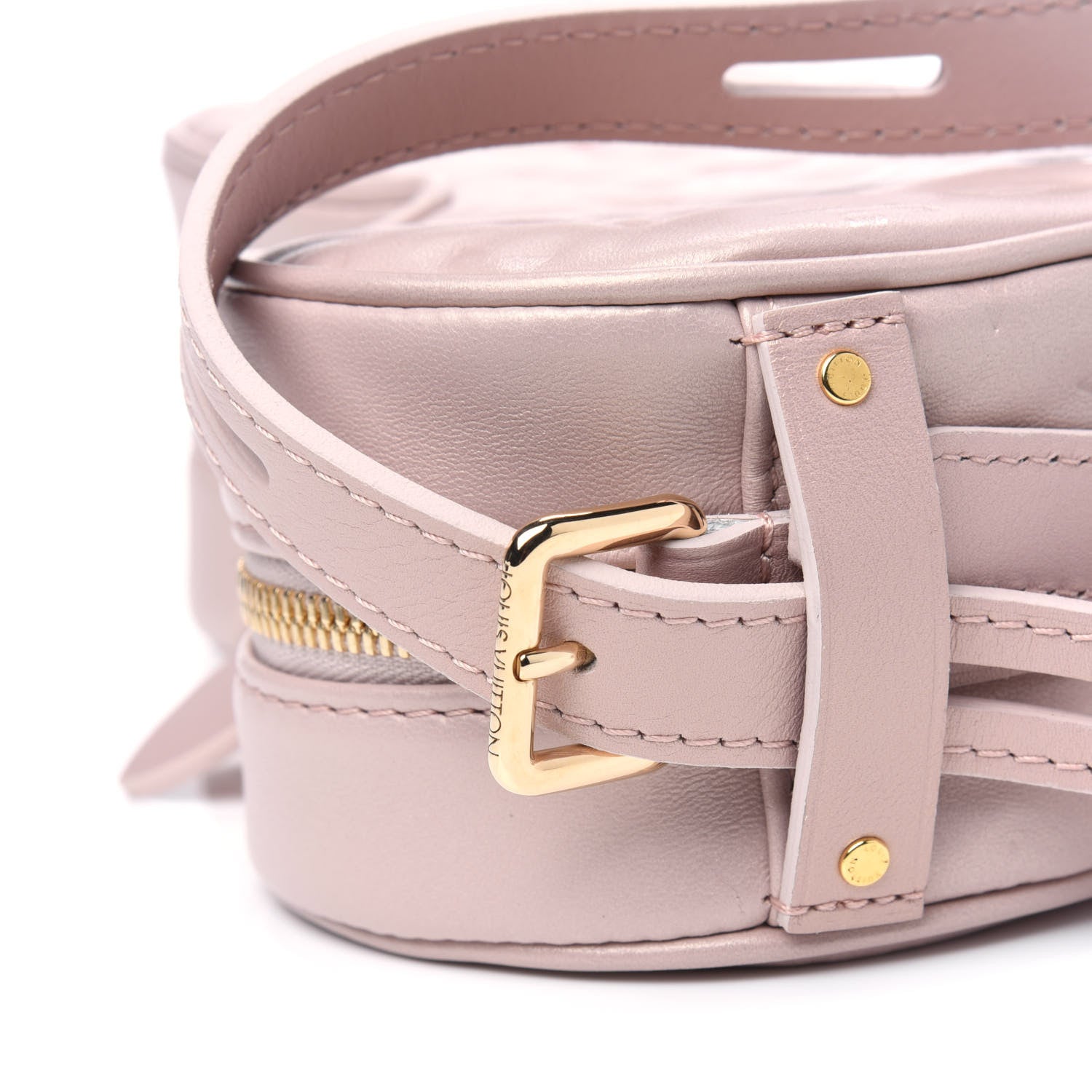 Louis Vuitton Lambskin Embossed Monogram Fall In Love Sac Coeur Light Pink 9 of 9