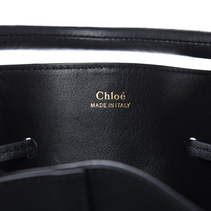Chloe Calfskin Gala Medum Bucket Bag Black 7 of 11