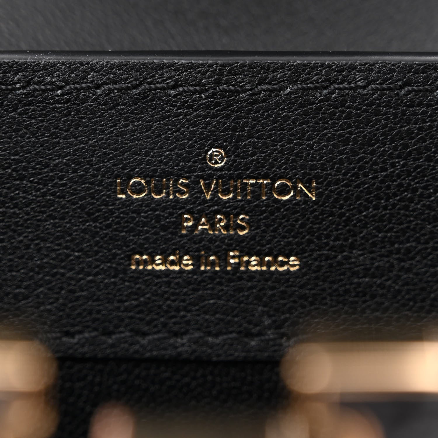 Louis Vuitton Crocodile Mini Capucines Black 6 of 10