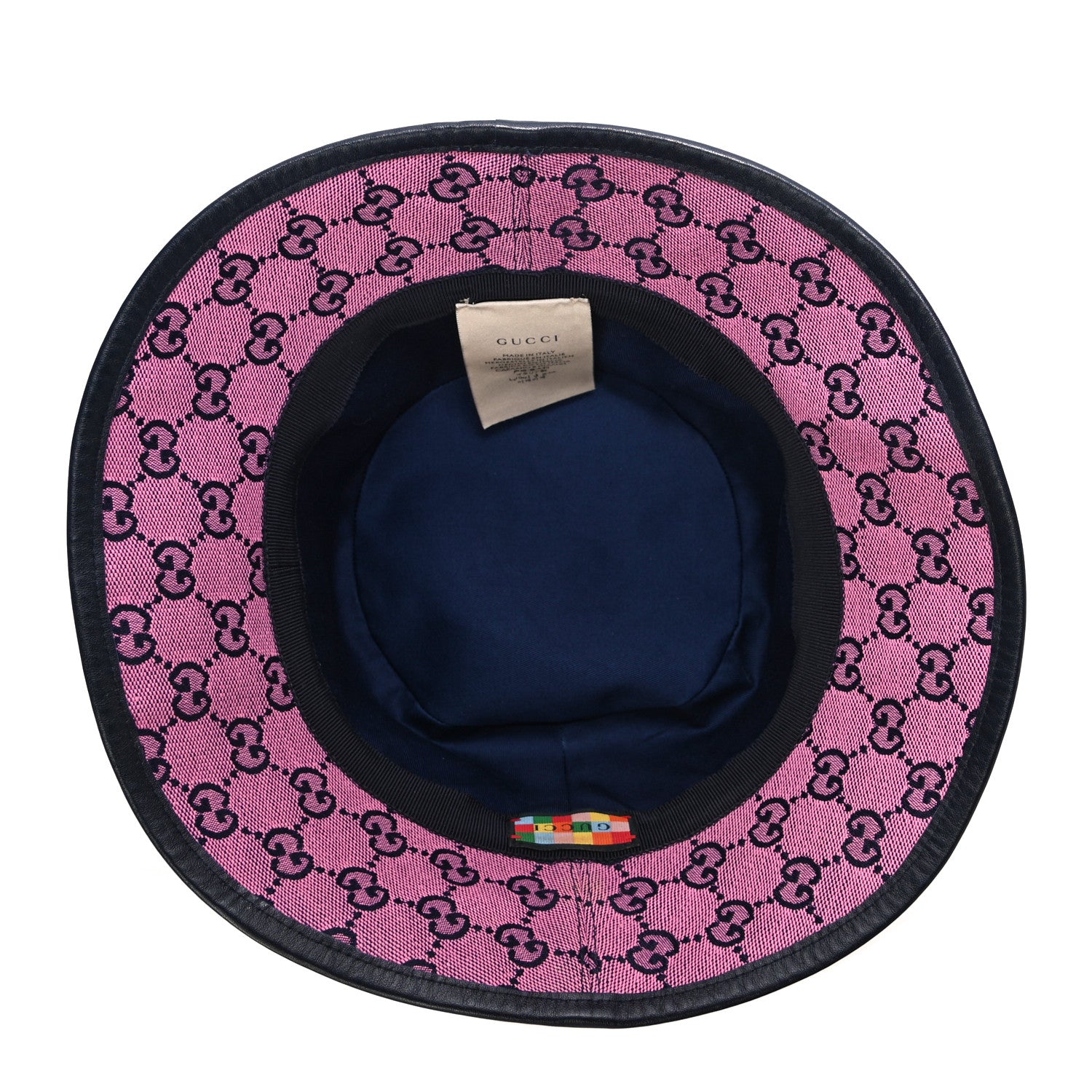 Gucci Canvas GG Monogram Bucket Hat XL Pink 4 of 7
