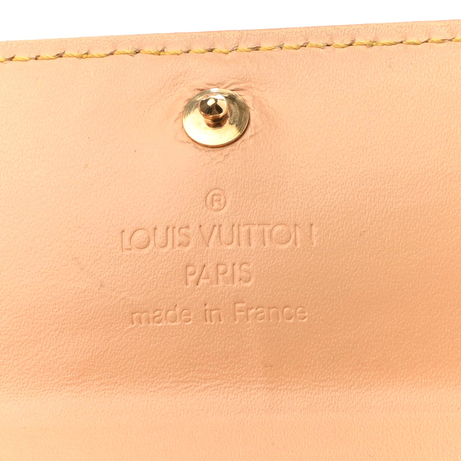 Louis Vuitton Monogram Multicolor Porte-Monnaie Plat Coin Purse Black 6 of 6