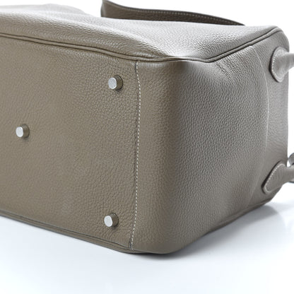 Hermes Taurillon Clemence Lindy 34 Etoupe 7 of 9