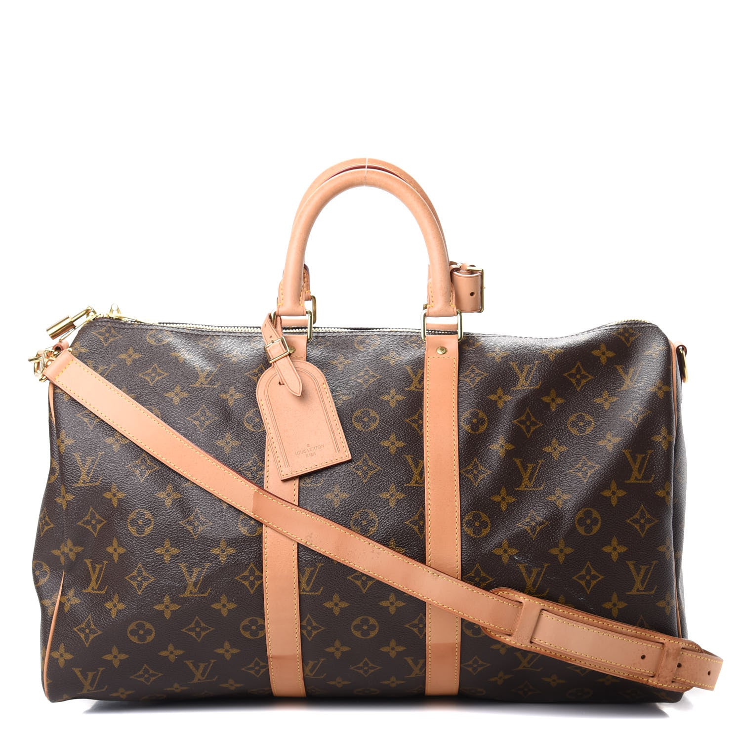 Louis Vuitton Monogram Keepall Bandouliere 45 1 of 21