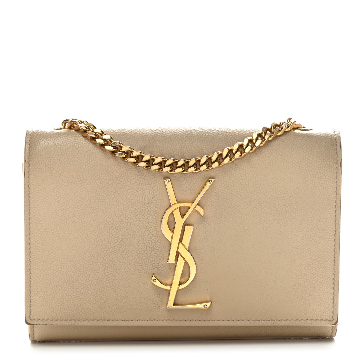 Grain De Poudre Small Monogram Kate Satchel Nude Powder