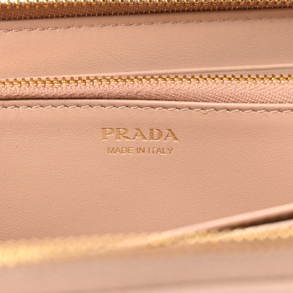 Prada Vitello Move Zip Around Wallet Cipria 5 of 6