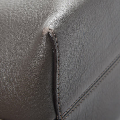 Fendi Vitello Dolce 4 Color Medium By The Way Boston Bag Carbone Grigio Polvere Multicolor 14 of 15