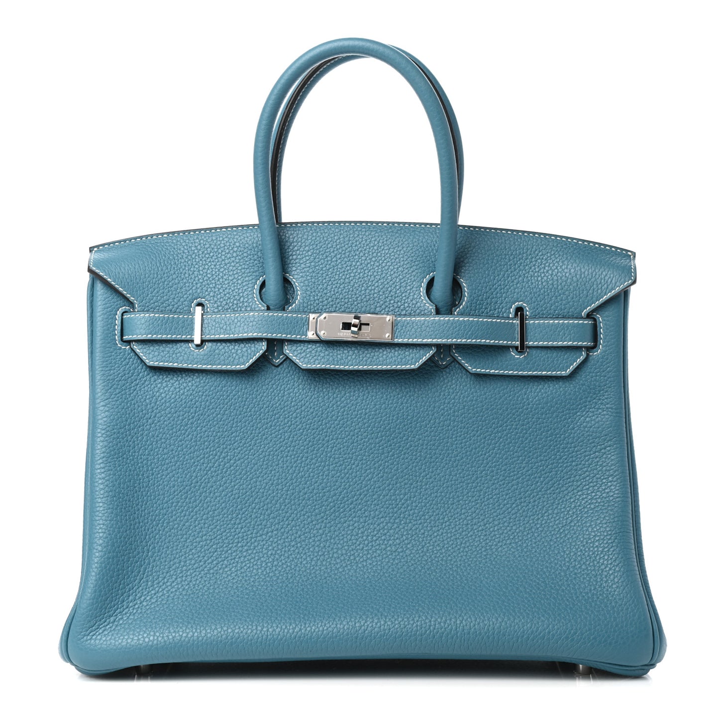 Togo Birkin 35 Blue Jean