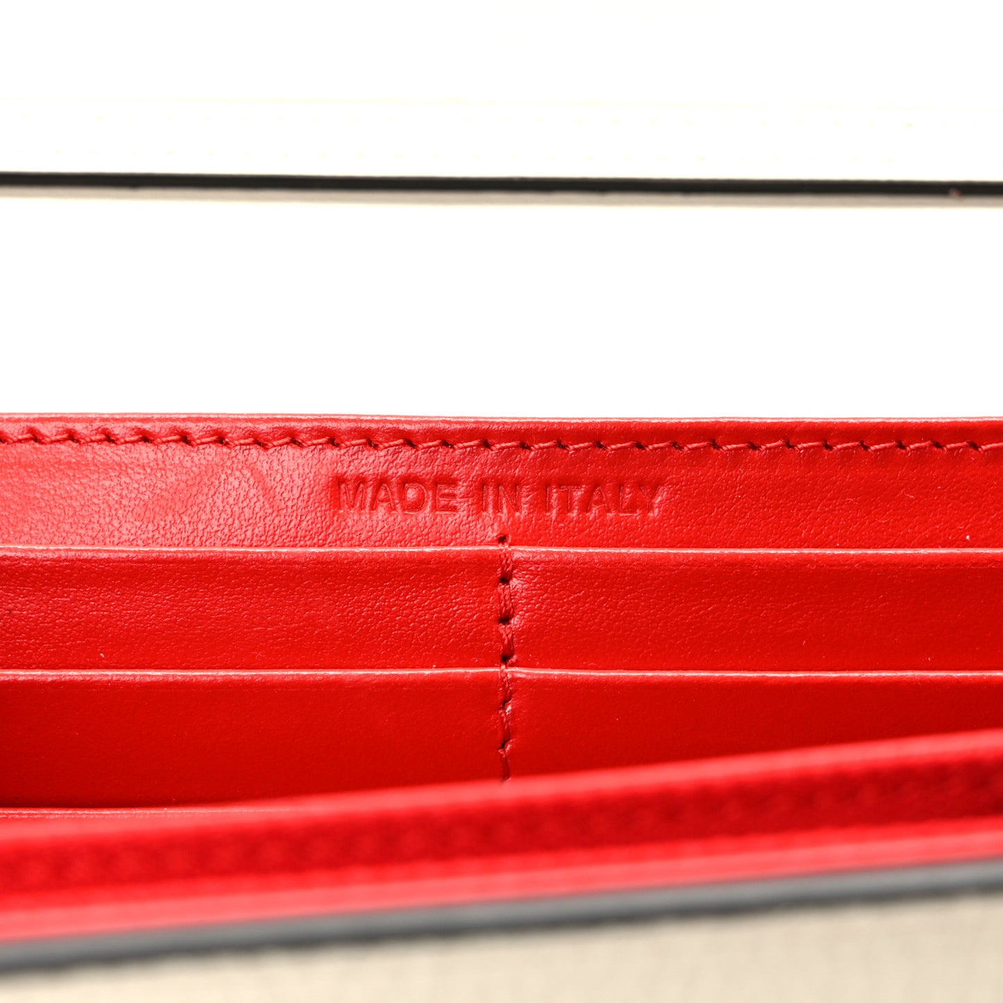 Calfskin Spikes Loubinthesky Paloma Clutch Craie Multicolor