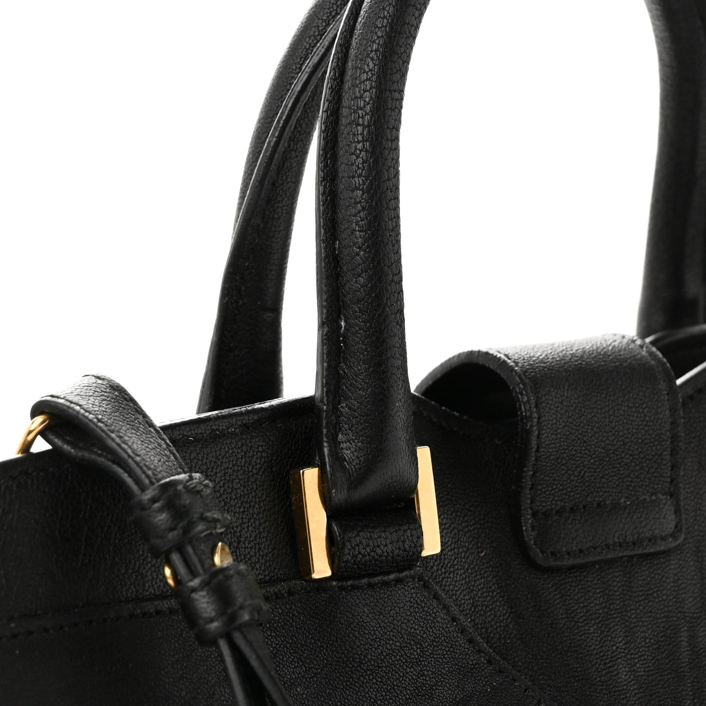 Sheepskin Small Cabas ChYc Black