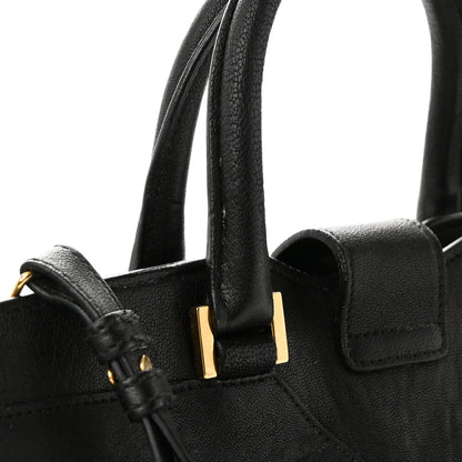 Saint Laurent Sheepskin Small Cabas ChYc Black 10 of 11