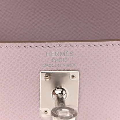 Hermes Epsom Kelly Sellier 25 Mauve Pale 6 of 10