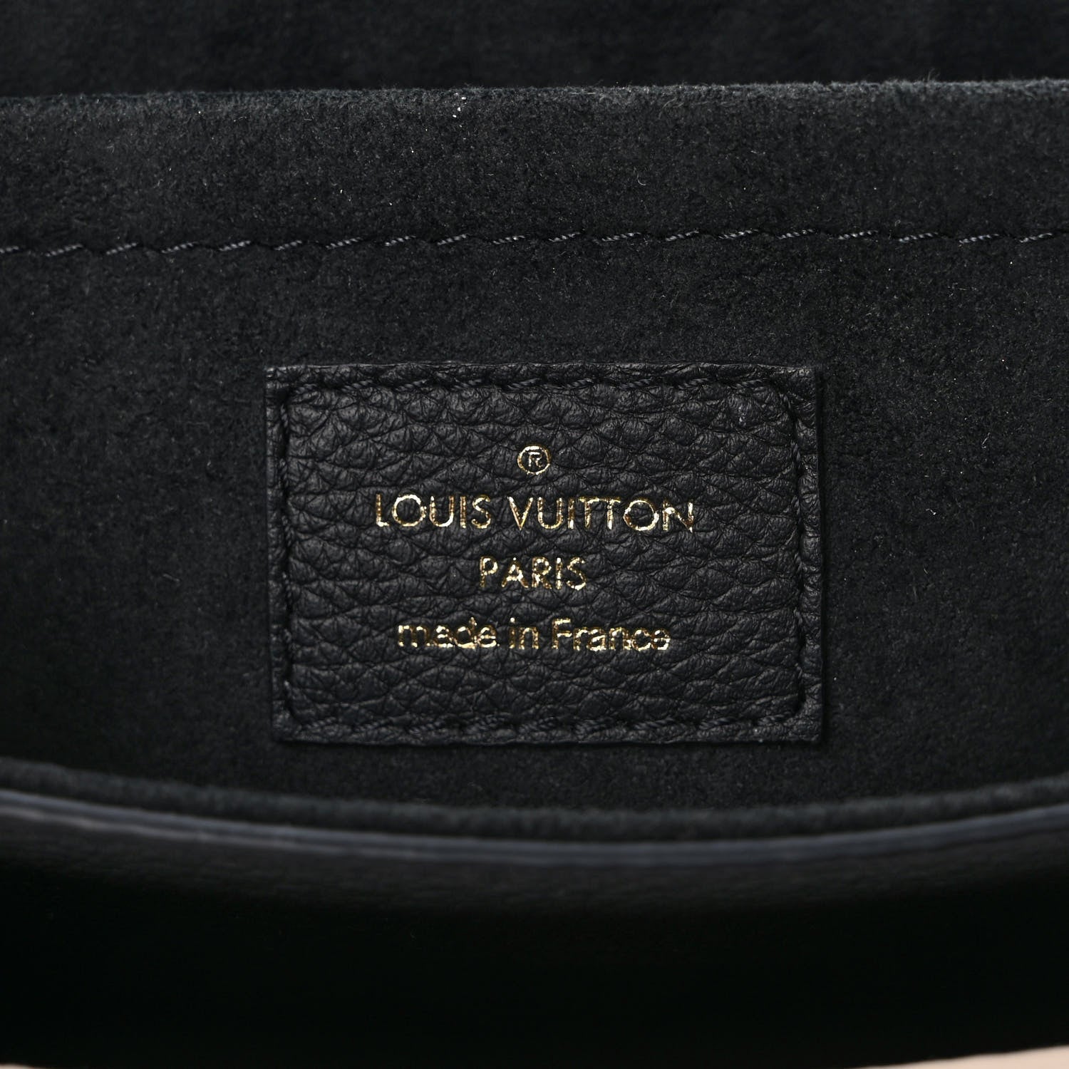 Louis Vuitton Grained Calfskin Lockme Tender Black 6 of 9