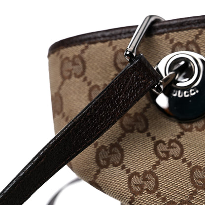 Gucci Monogram Small Eclipse Tote Brown 23 of 25