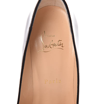 Christian Louboutin Patent Pigalle Follies 100 Pumps 37.5 Black 7 of 8