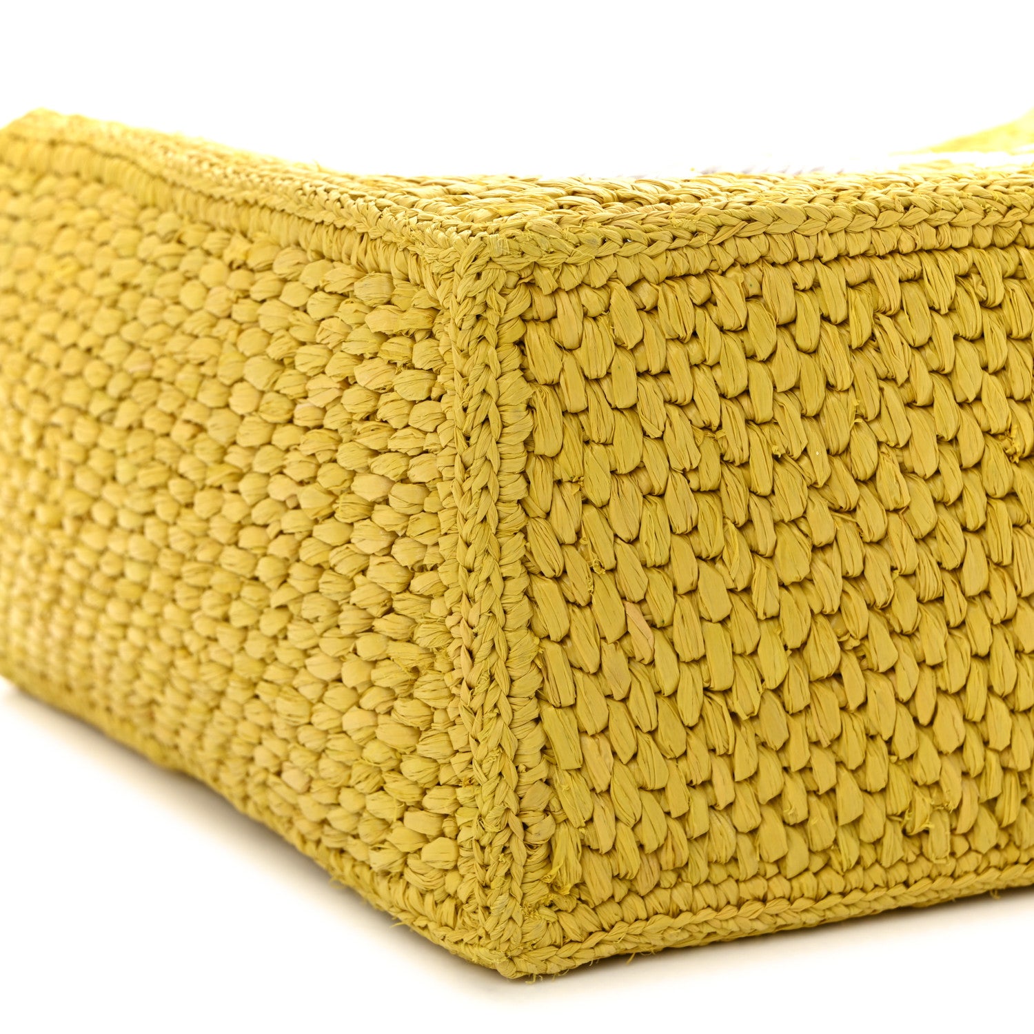 Loewe X PAULA'S IBIZA Raffia Font Tote Ochre 8 of 10
