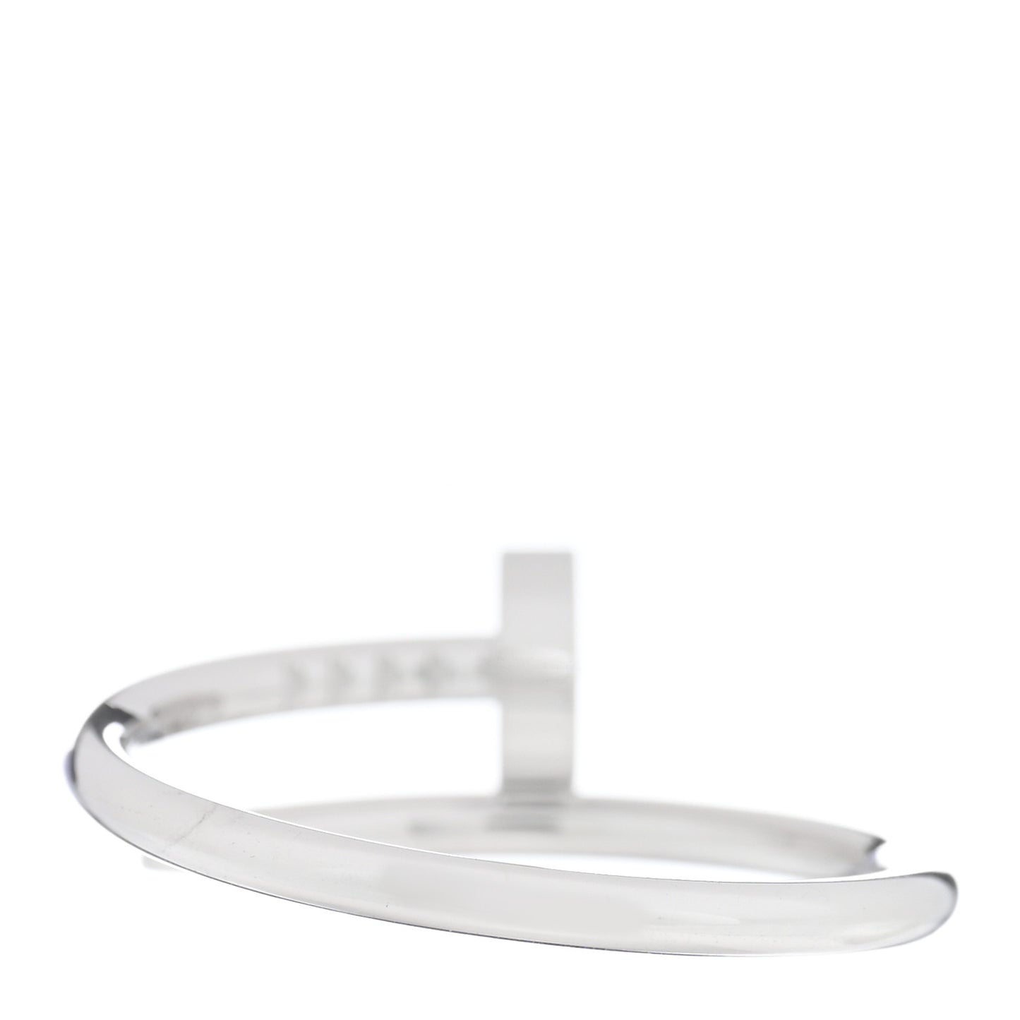 18K White Gold Small Juste Un Clou Ring 54 6.75
