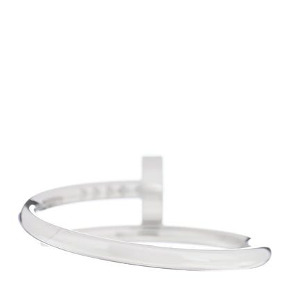 Cartier 18K White Gold Small Juste Un Clou Ring 54 6.75 3 of 5