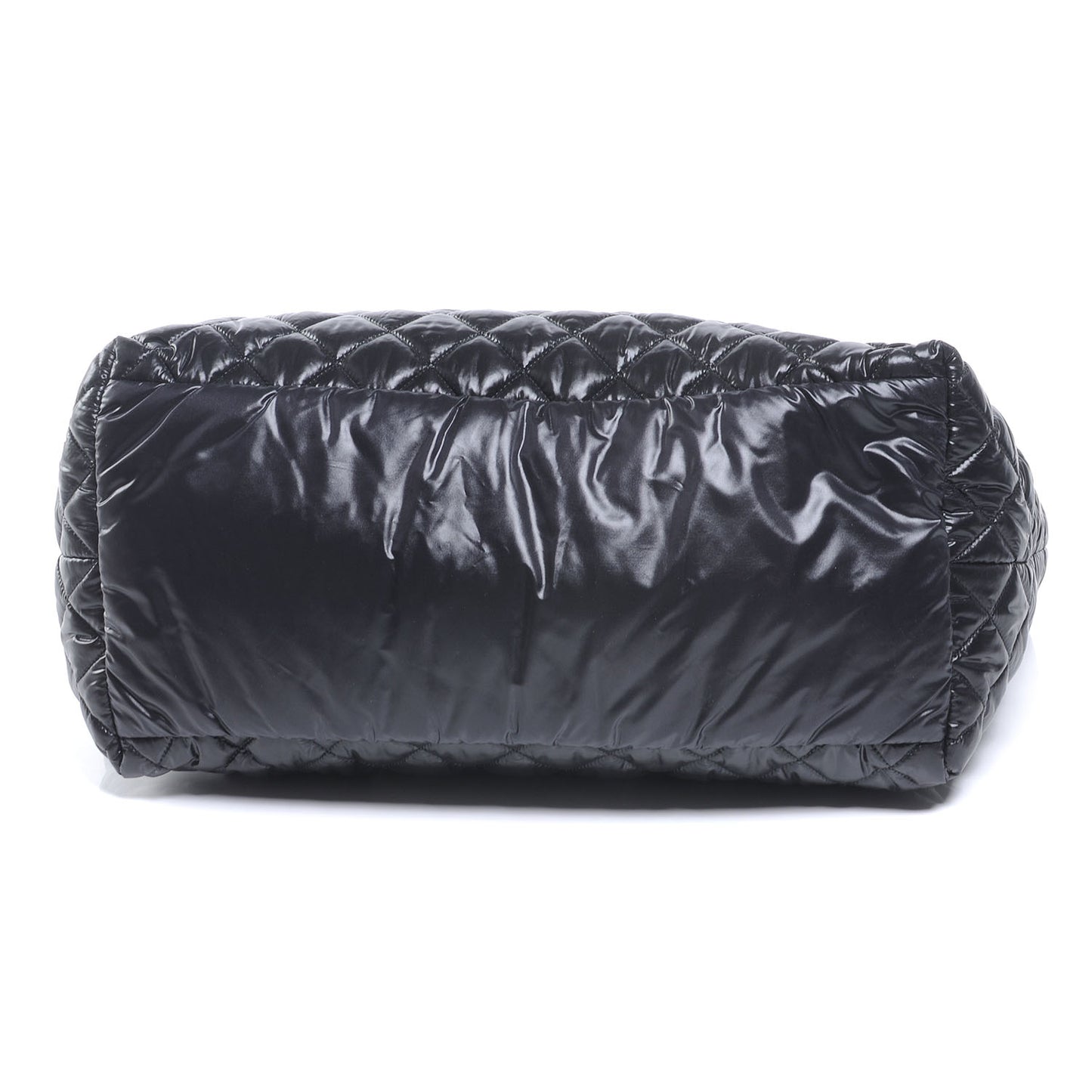Nylon Coco Cocoon Large Tote Black