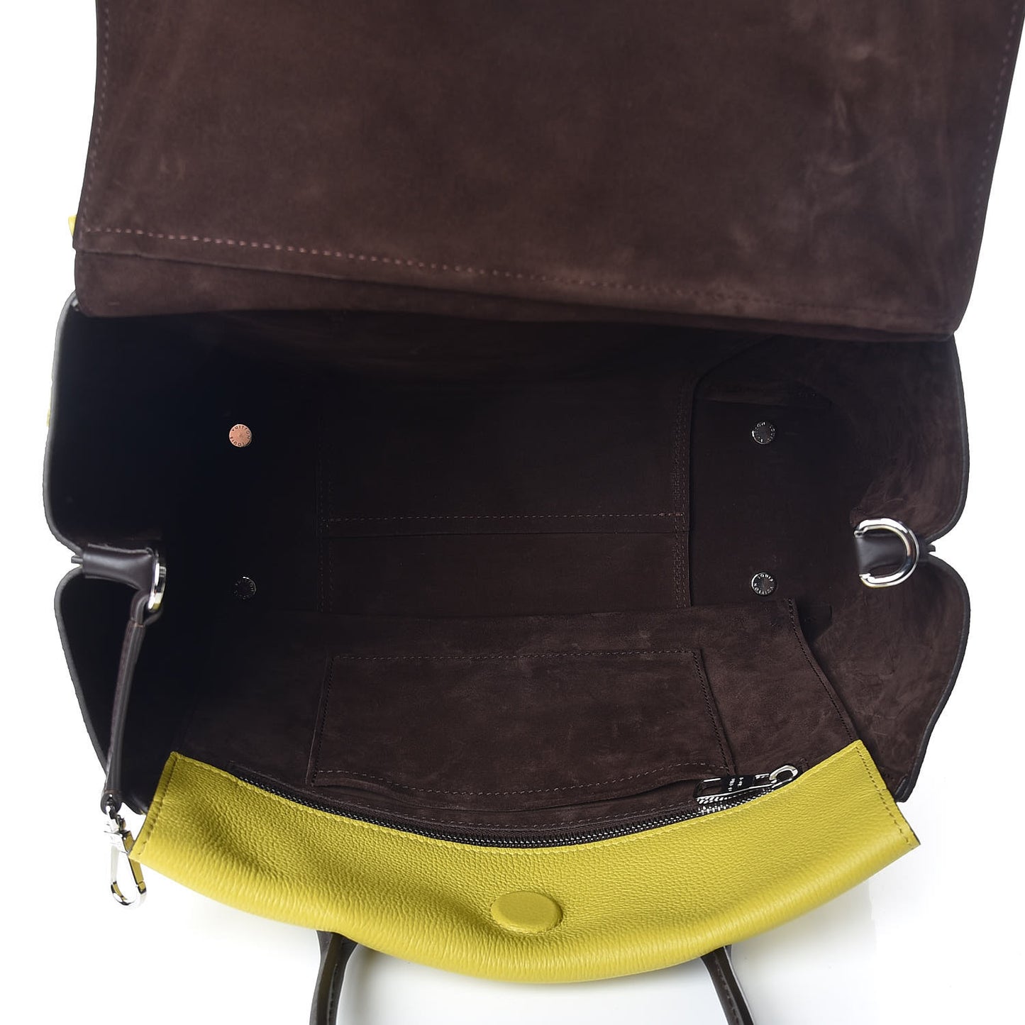 Veau Cachemire Tote W PM Pistache