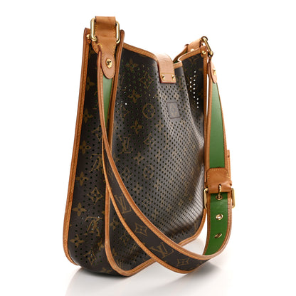 Louis Vuitton Monogram Perforated Musette Green 3 of 17