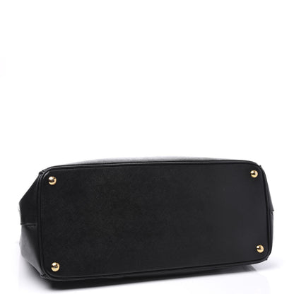 Prada Saffiano Large Galleria Double Zip Tote Black 3 of 16