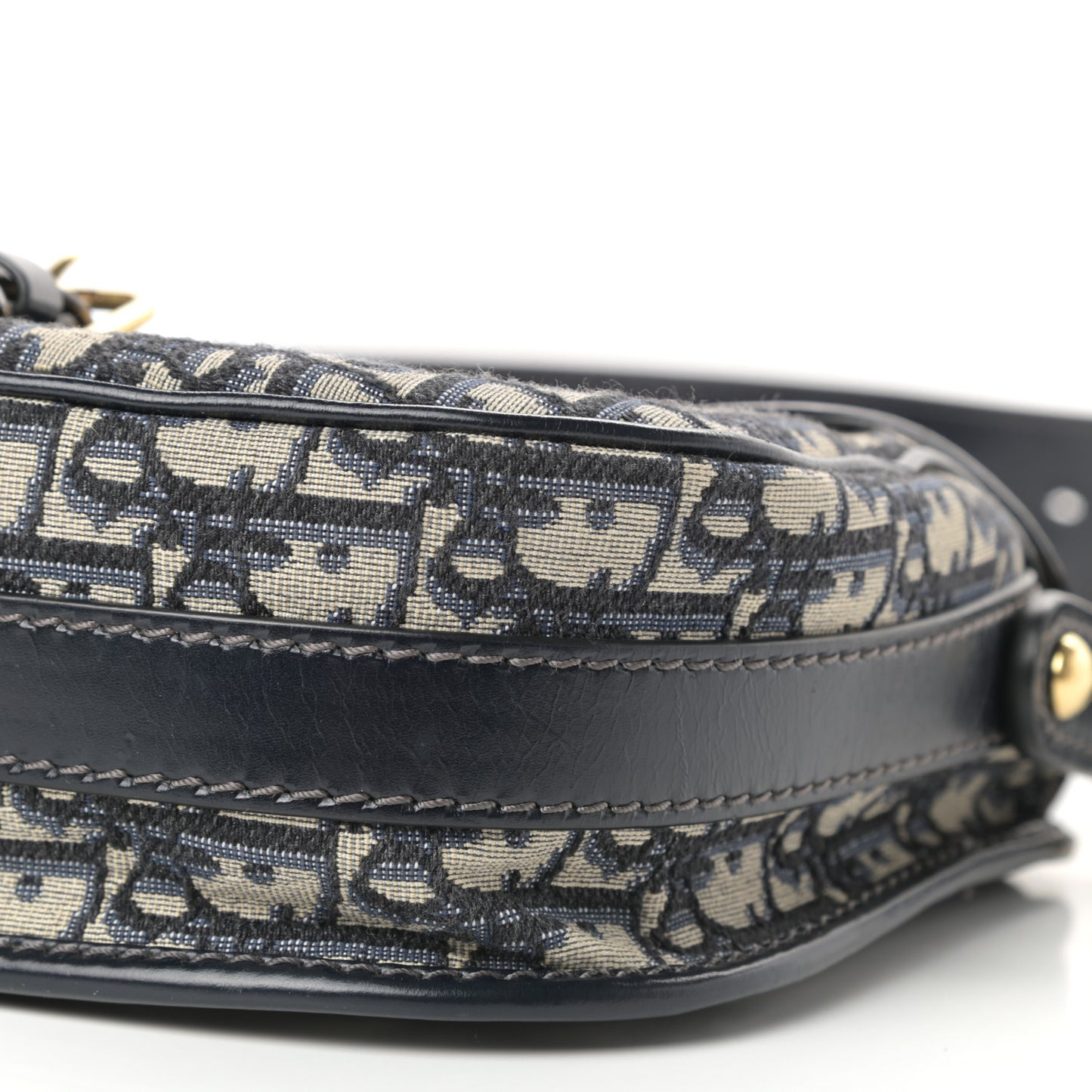 Oblique Crossbody Navy Blue