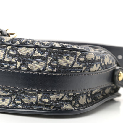 Christian Dior Oblique Crossbody Navy Blue 8 of 9