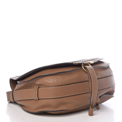 Chloe Calfskin Medium Marcie Round Crossbody Bag Nut 4 of 17
