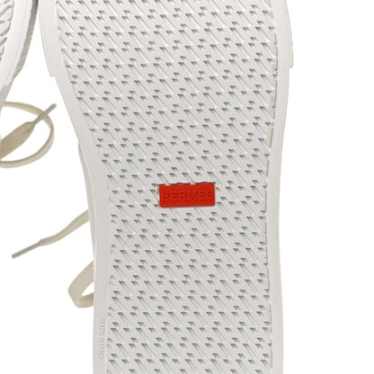 Hermes Calfskin Day Sneakers 41 White 8 of 10